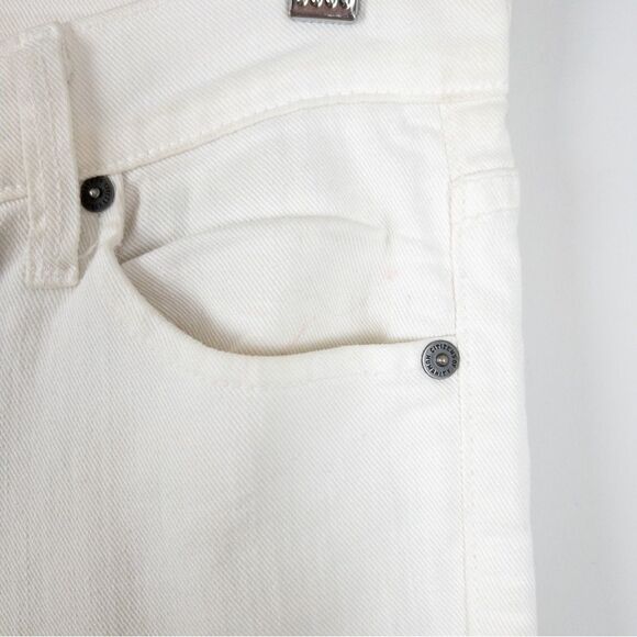 Citizens of Humanity Ava Low Rise Straight Leg Jeans in Santorini Size 25 White - Picture 4 of 14